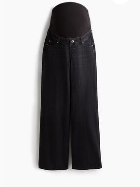 H&M Black Maternity Jeans with Support Panel